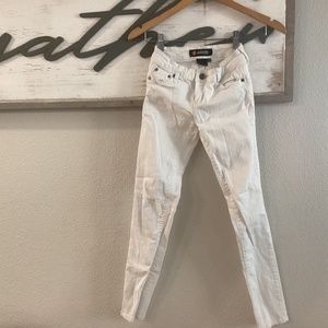 White jeans
